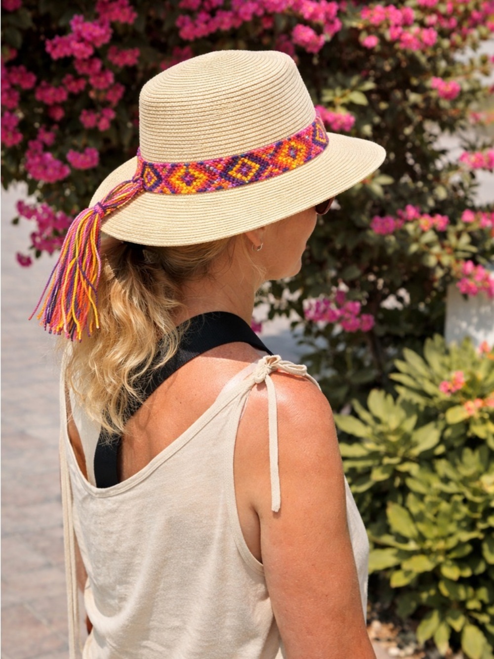 NEW HANDMADE IN MEXICO WOVEN HAT BAND